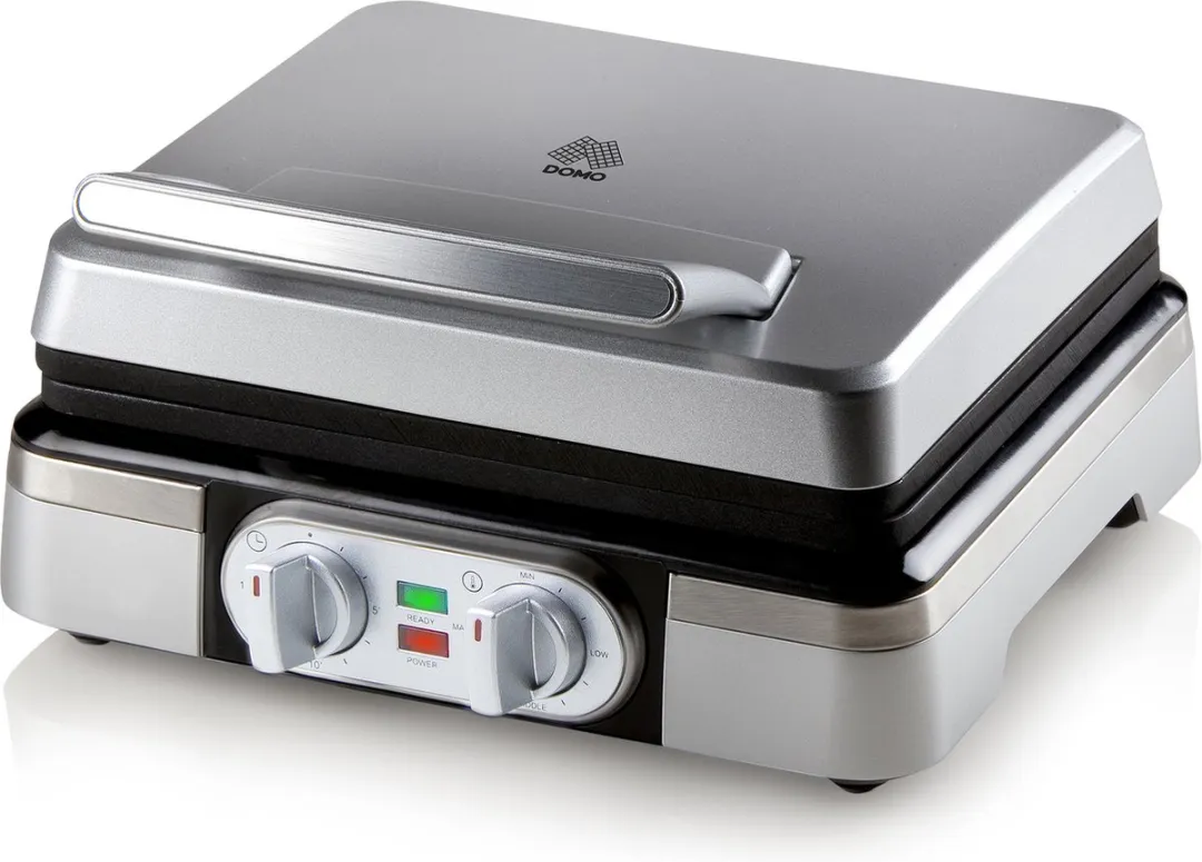 Domo DO9149W Wafelijzer - 1400W - 2 Platen