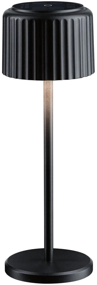 Solar Acculamp Else IP44 dimbaar 2700K Zwart