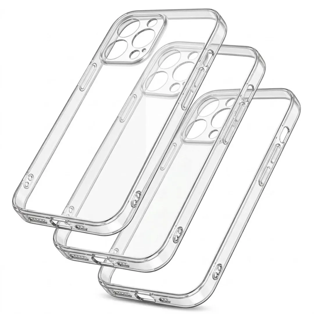 NUVEX Transparant Hoesje Set iPhone 13 Pro