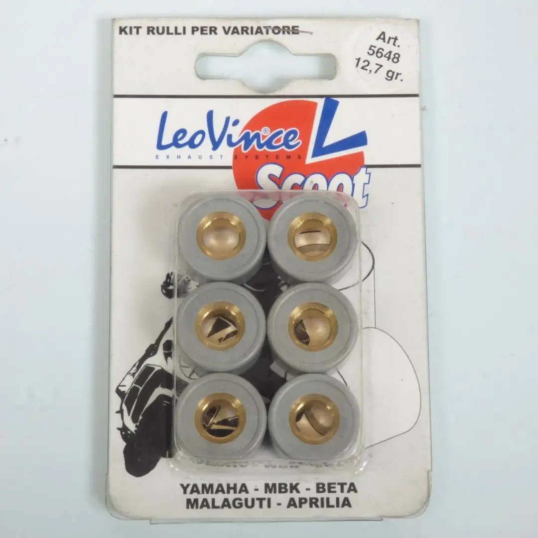 Variateurrol Leovince voor Scooter Yamaha 125 Xmax 20x12 12.7Grs Nieuw
