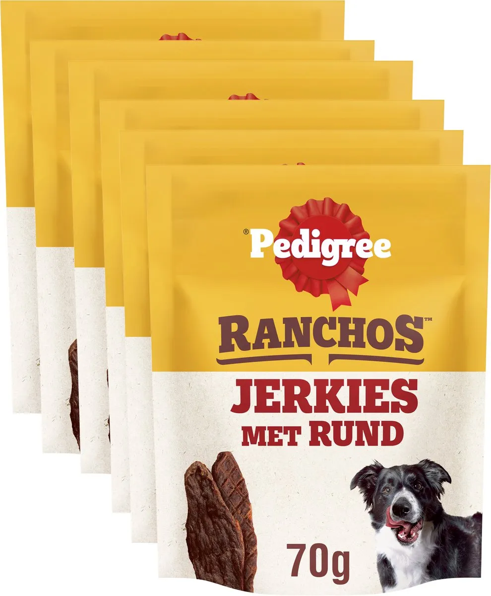 Pedigree Ranchos Jerkies Rund - 7x70g