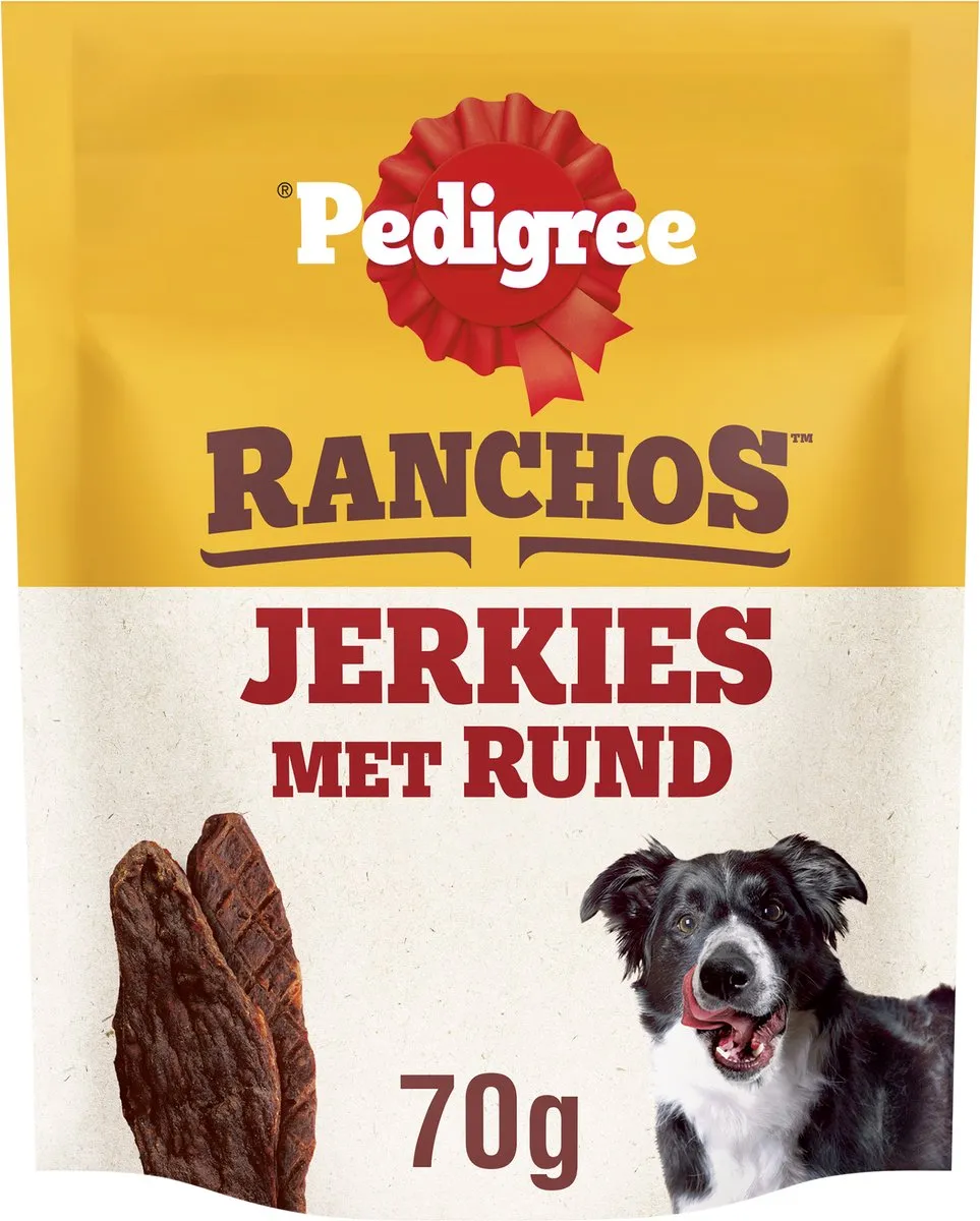 Pedigree Ranchos Jerkies Rund - 7x70g