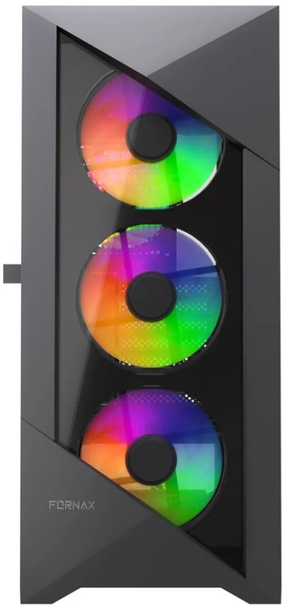 Gembird Fornax 900 ARGB PC Behuizing - Midi Tower - ARGB Verlichting