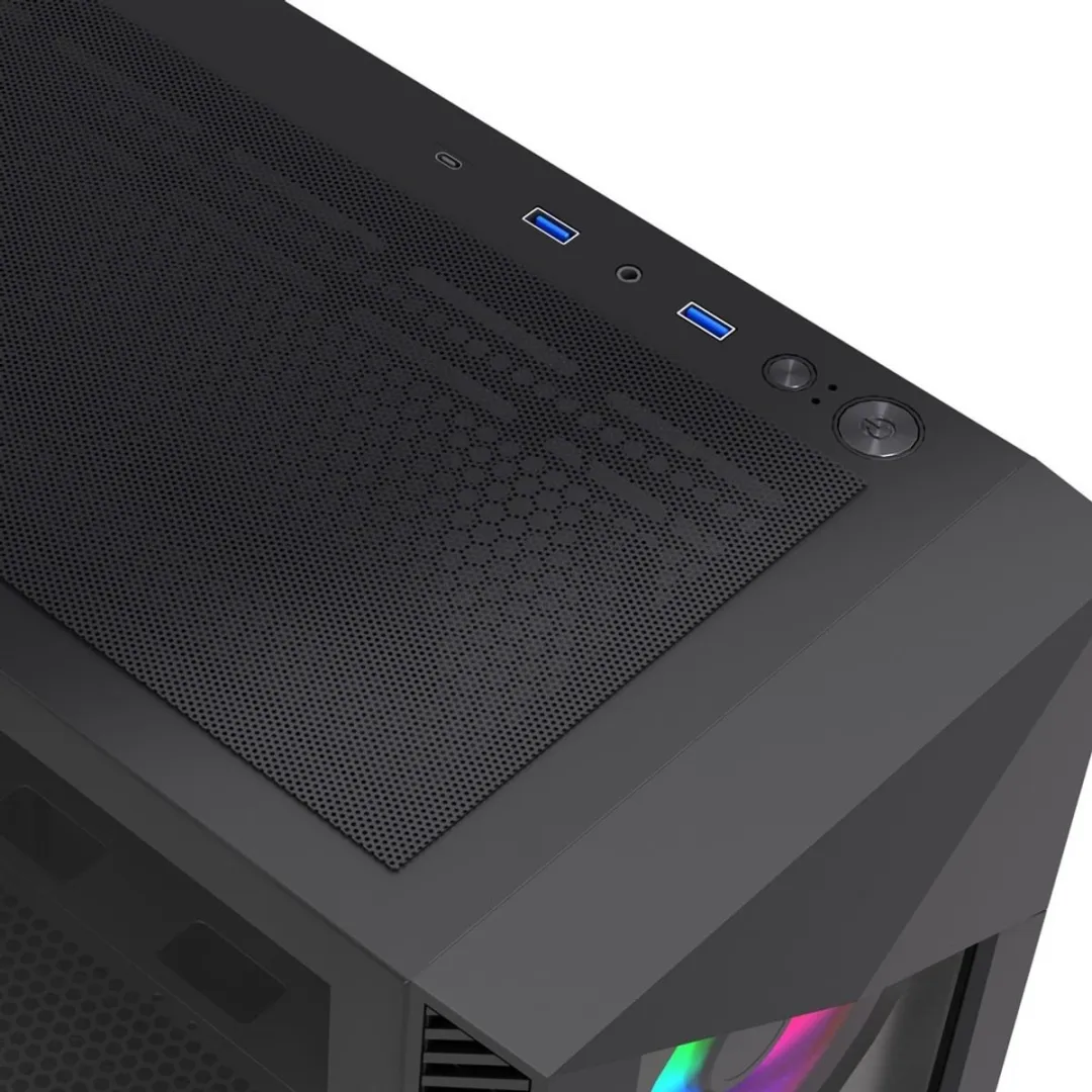 Gembird Fornax 900 ARGB PC Behuizing - Midi Tower - ARGB Verlichting