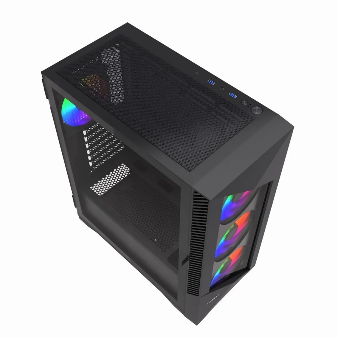 Gembird Fornax 900 ARGB PC Behuizing - Midi Tower - ARGB Verlichting