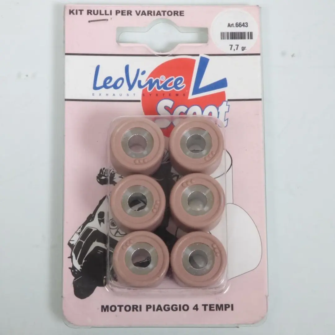 Variateurrol Leovince voor Scooter Piaggio 180 X9 2000 tot 2003 19x17 7.7Grs Nie