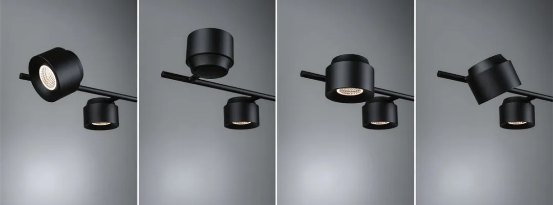 Paulmann Puric Pane LED-hanglamp Zigbee 3.0 - 6x450lm 2700K - Zwart