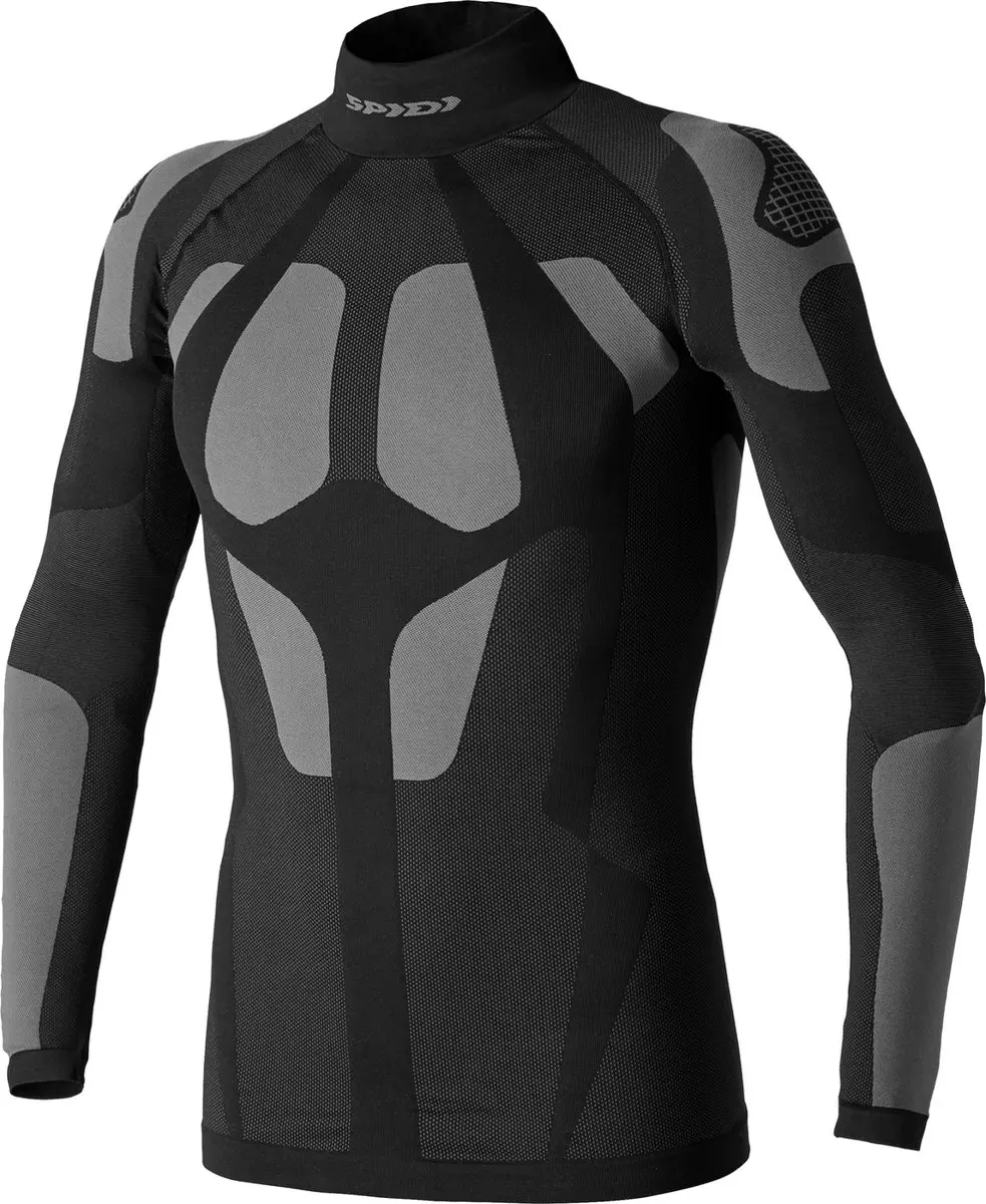 Spidi Seamless Zwart Ondershirt