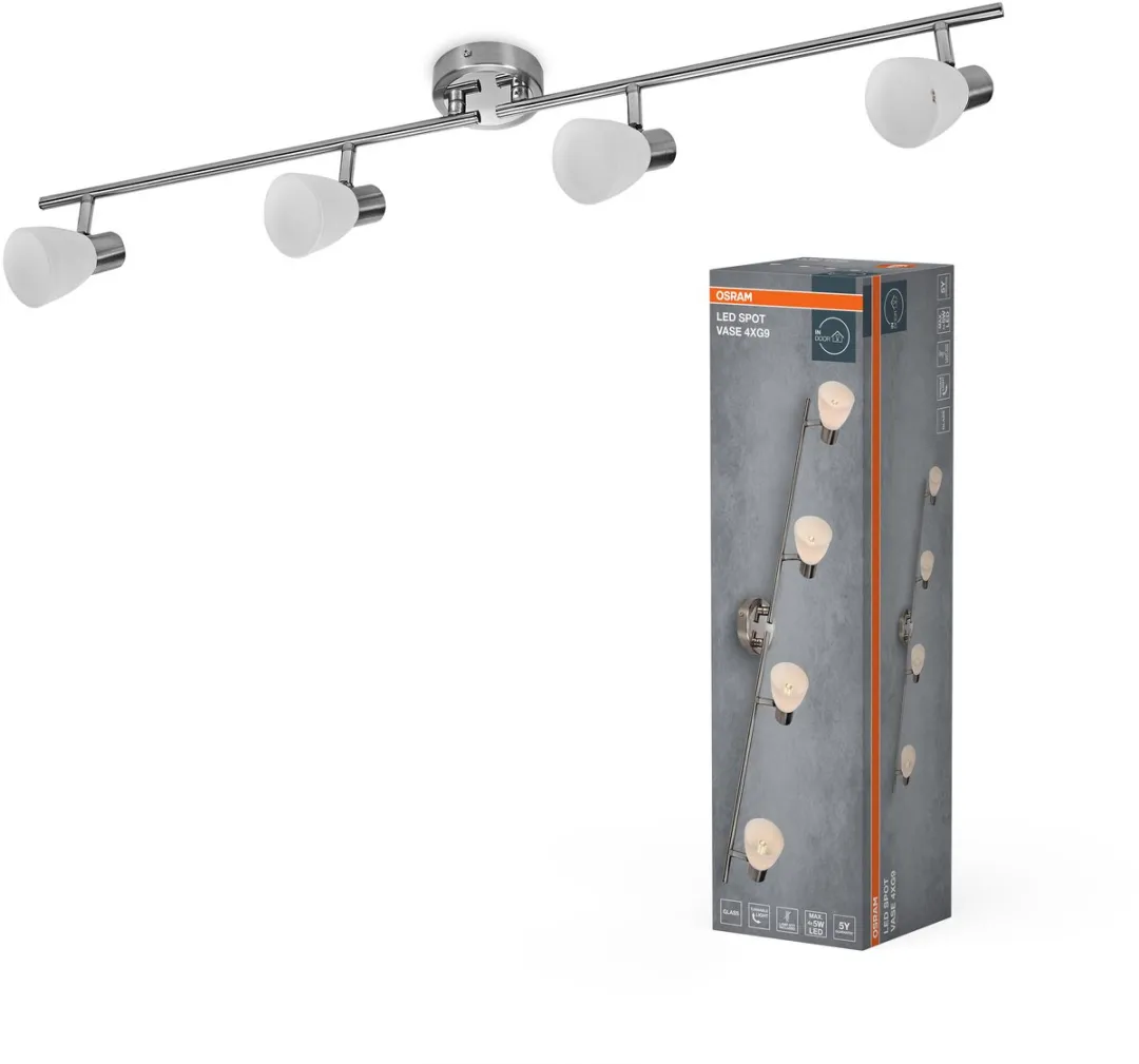 Osram LED Spot Vaas Plafondspot 4xG9