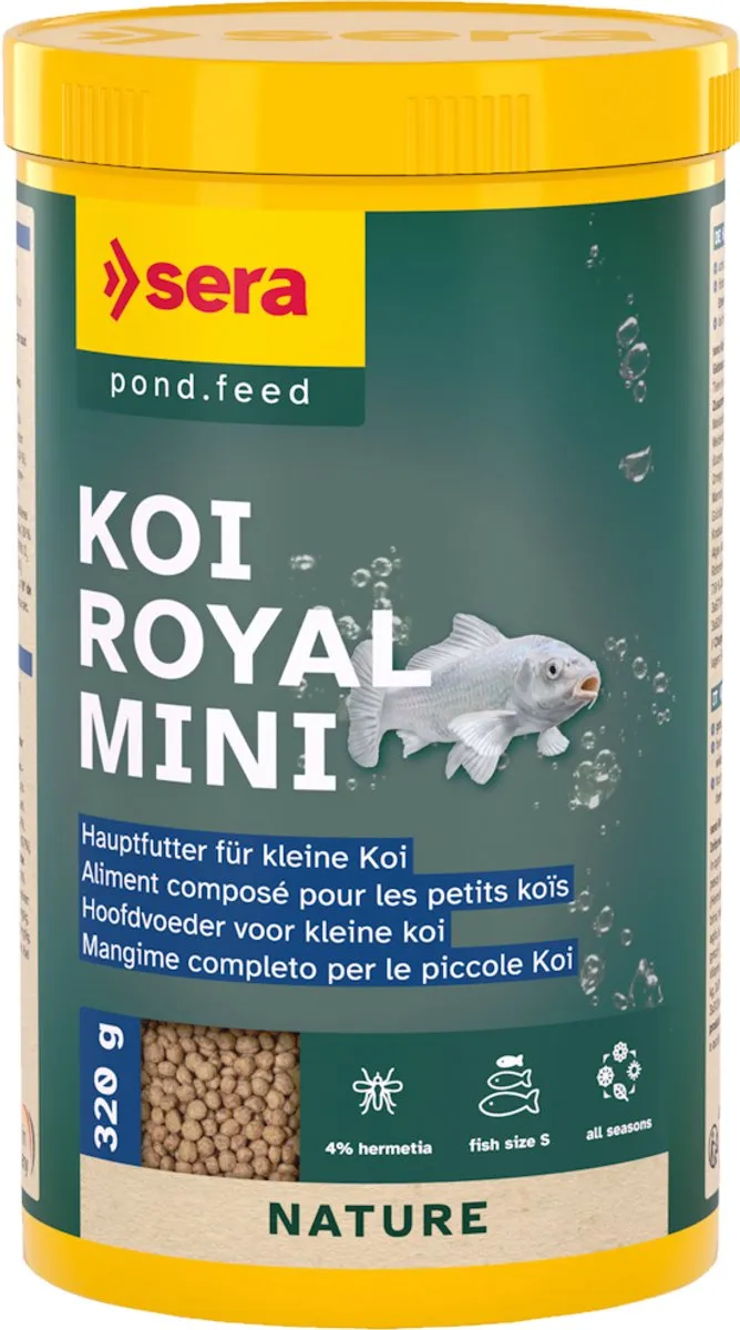 Sera Koi Royal Nature Mini Voer 1000ml