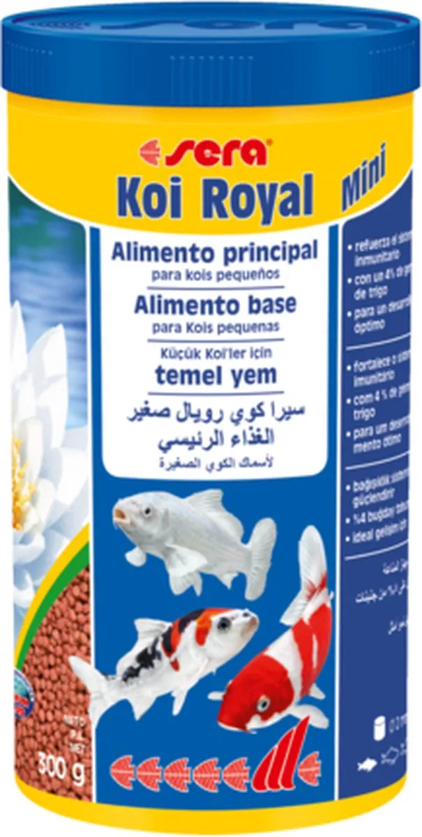 Sera Koi Royal Nature Mini Voer 1000ml - afbeelding 6 van 6