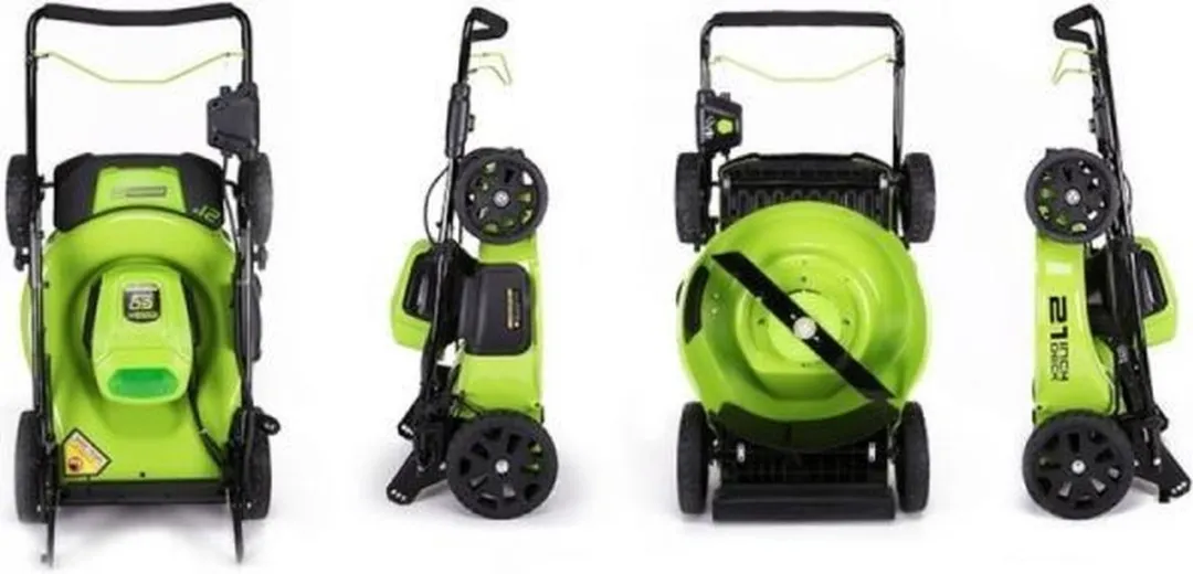 Greenworks 60V Accu Grasmaaier 46cm - 2x2Ah - 55L