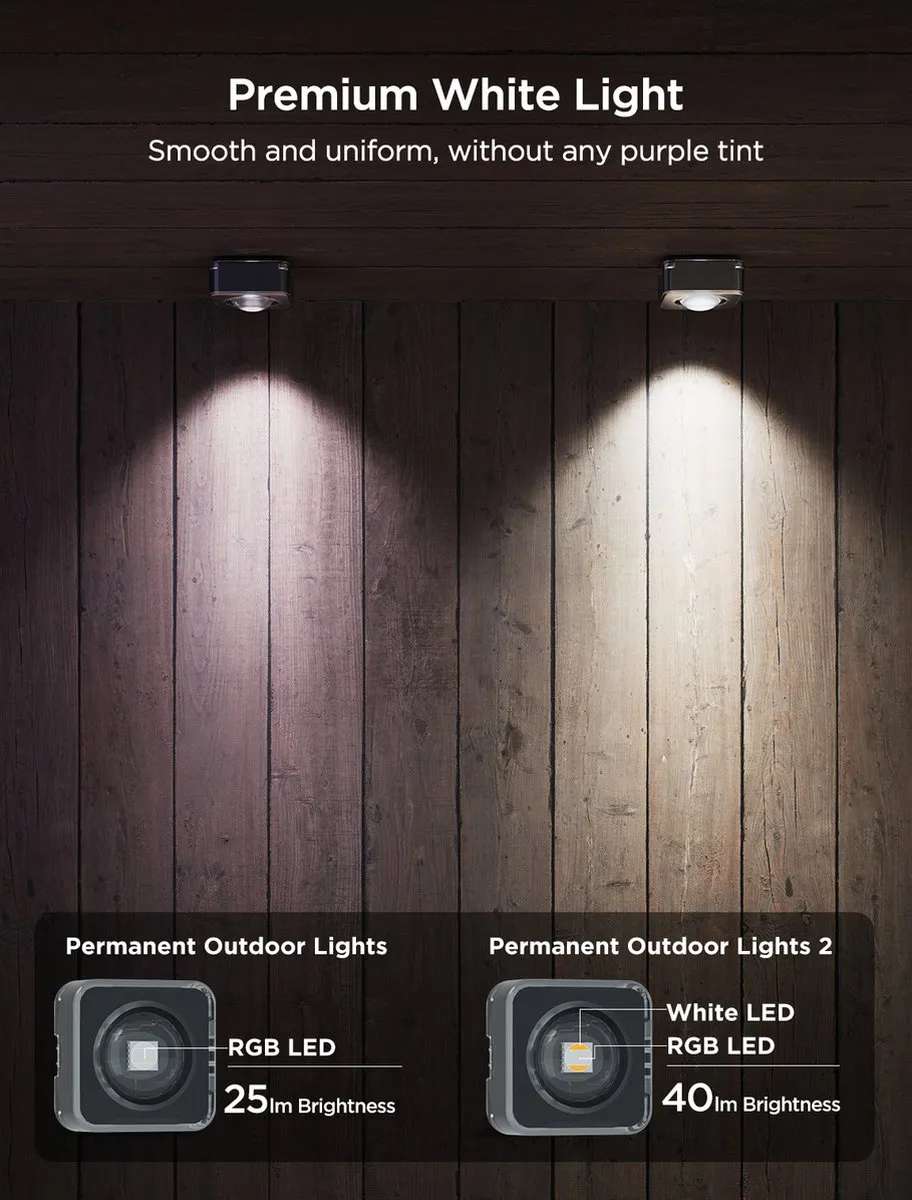 Govee Permanent Outdoor Lights 30m - Zwart - afbeelding 6 van 6