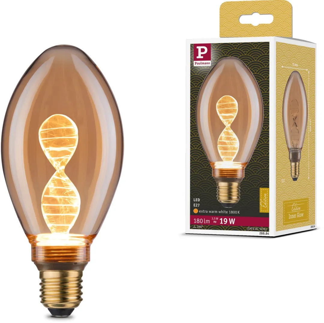 Paulmann Inner Glow Edition Helix E27 LED-lamp 3,5W 180lm