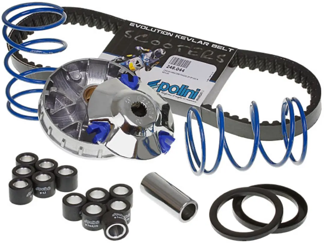 Variateurset compleet Polini voor scooter Piaggio Zip 50 2T 241.672.1 Nieuw