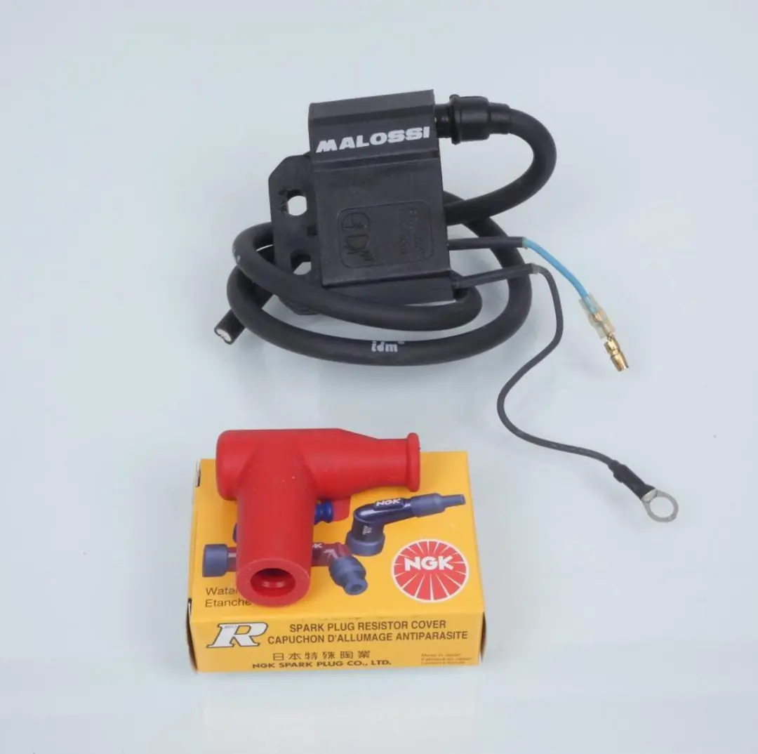 Elektronische ontsteking 12V Malossi voor scooter Piaggio 125 Vespa Primavera 2T