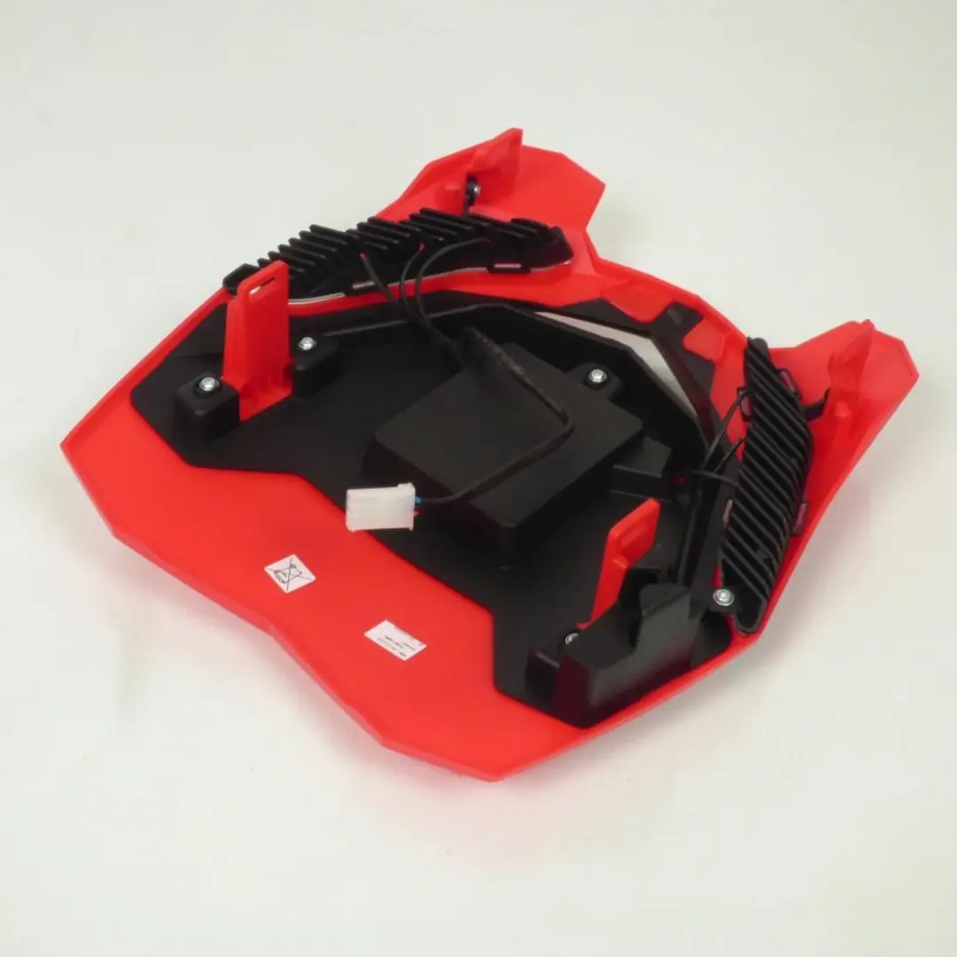 Koplamphouder rood met LED Polisport E-BLAZE 8670800004 Nieuw voor motor TT enduro - afbeelding 5 van 6