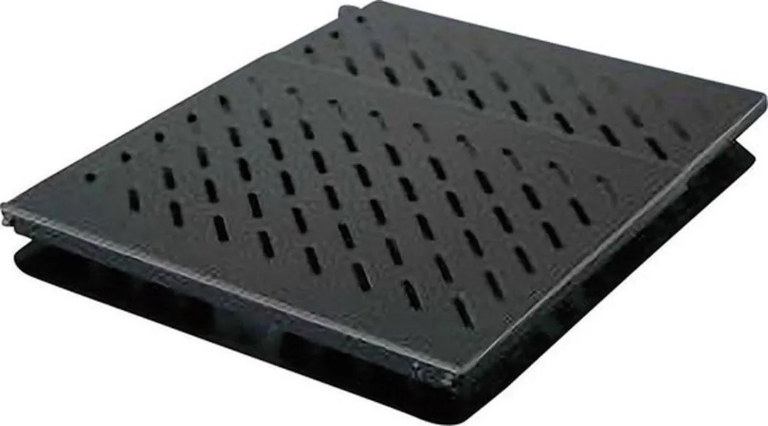 Rittal 5501.655 Uittrekbaar 19 inch - 0.5 HE - Zwart