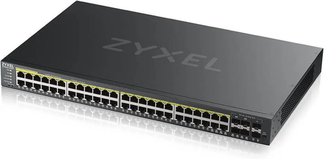 Zyxel GS2220-50HP Managed Switch - 44x Gigabit - Zwart