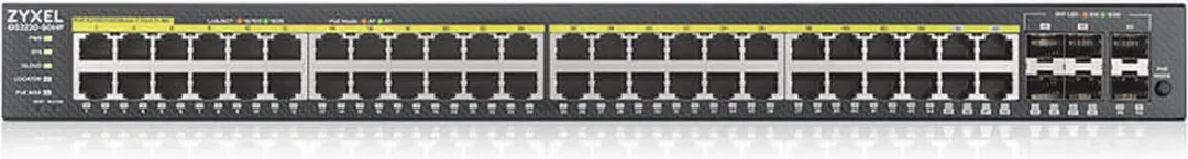 Zyxel GS2220-50HP Managed Switch - 44x Gigabit - Zwart