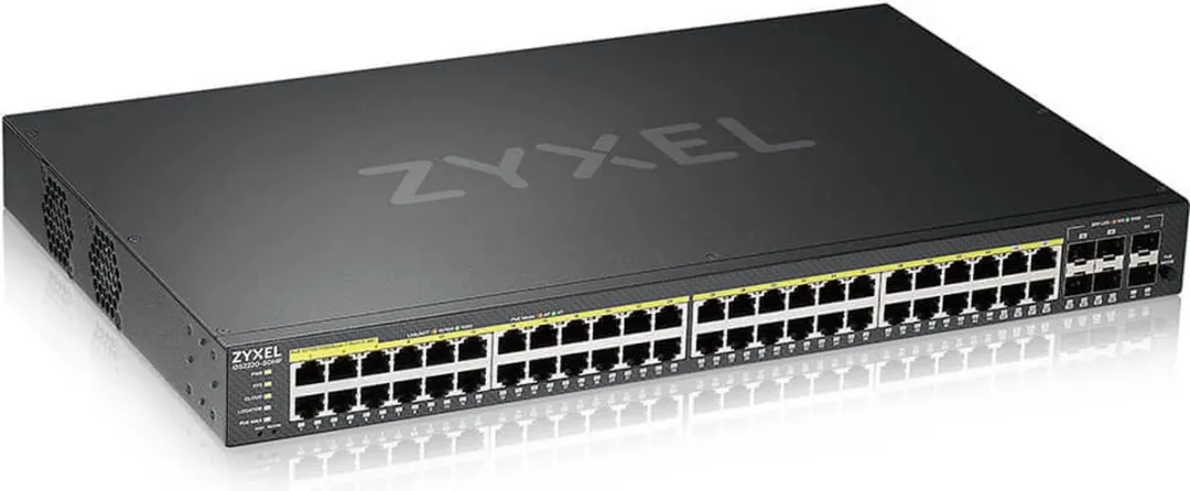 Zyxel GS2220-50HP Managed Switch - 44x Gigabit - Zwart