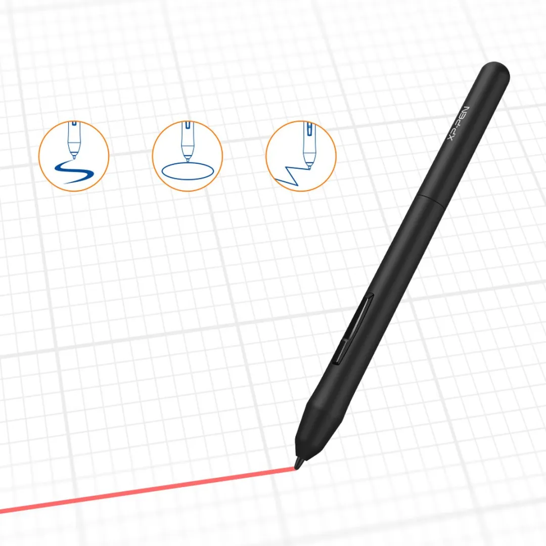 XPPen Deco G430S Tekentablet - 4x3 inch - Zwart