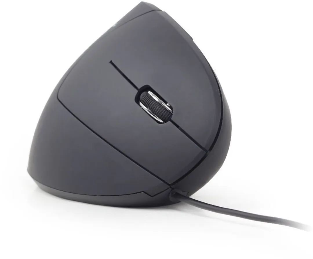Gembird MUS-ERGO-01 Ergonomische Muis - Verticaal Zwart - afbeelding 6 van 6
