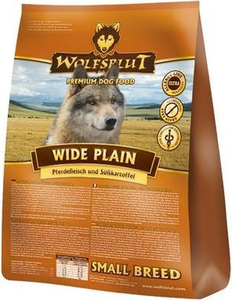 Wolfsblut Wide Plain S-breed Hondenvoer - 2 kg