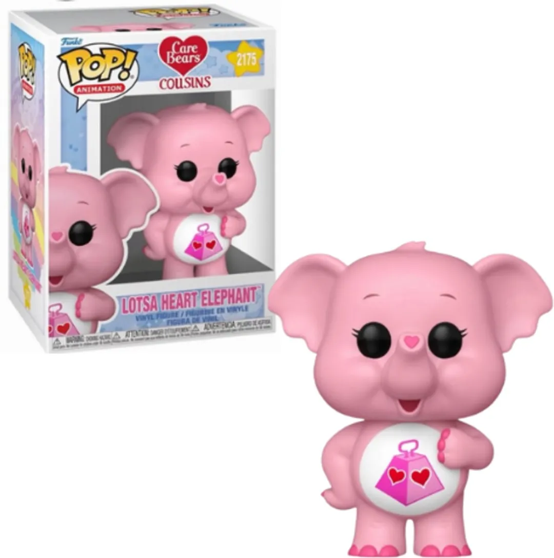 Funko Care Bears Lotsa Heart Elephant Pop! Animation 2175 - Vinylfiguur