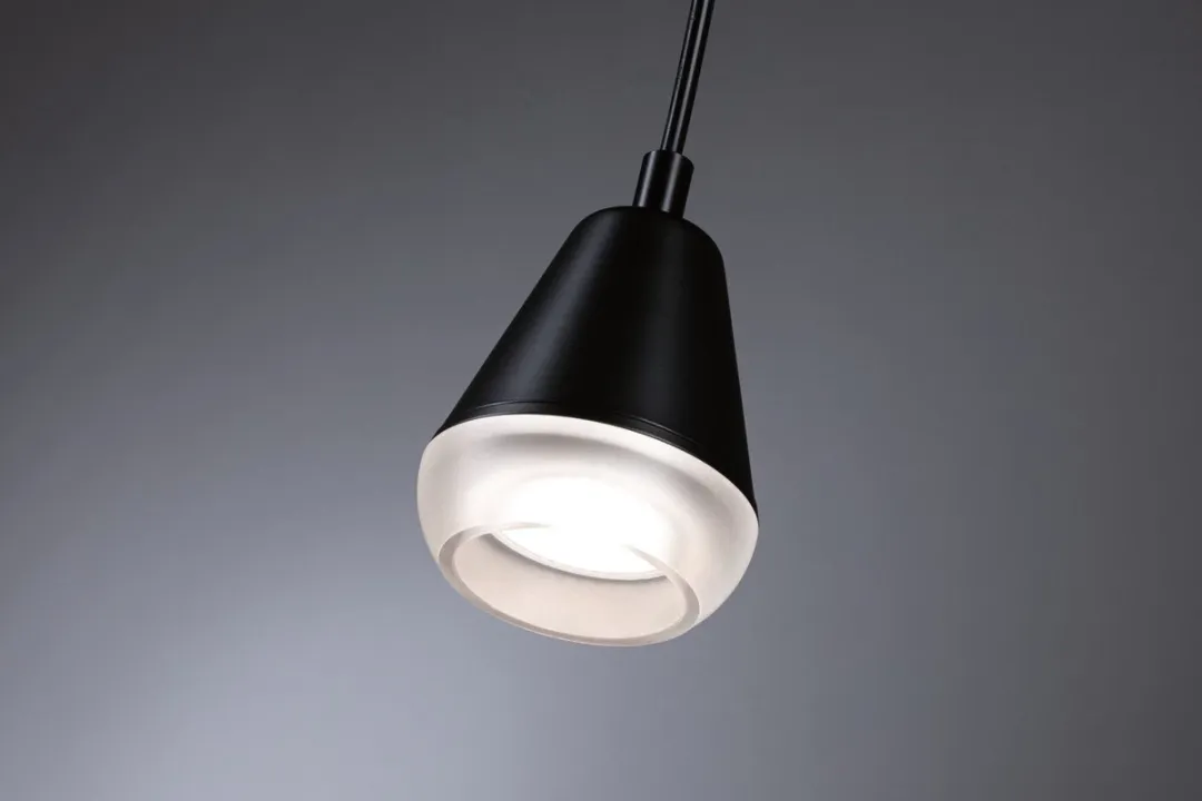 Paulmann Luia LED Hanglamp GU10 10W - Zwart mat