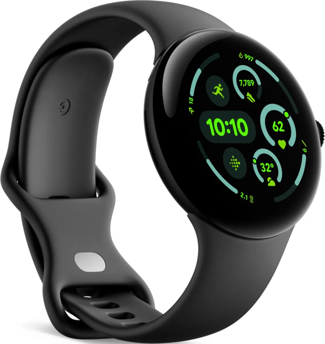 Google Pixel Watch 3 - 45mm - Zwart