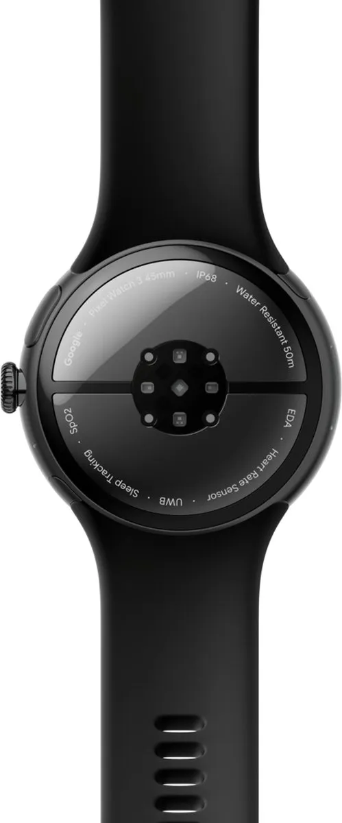 Google Pixel Watch 3 - 45mm - Zwart - afbeelding 6 van 6