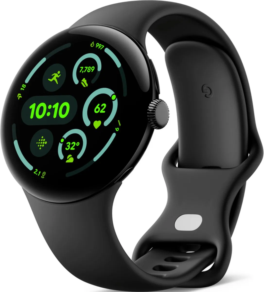 Google Pixel Watch 3 - 45mm - Zwart