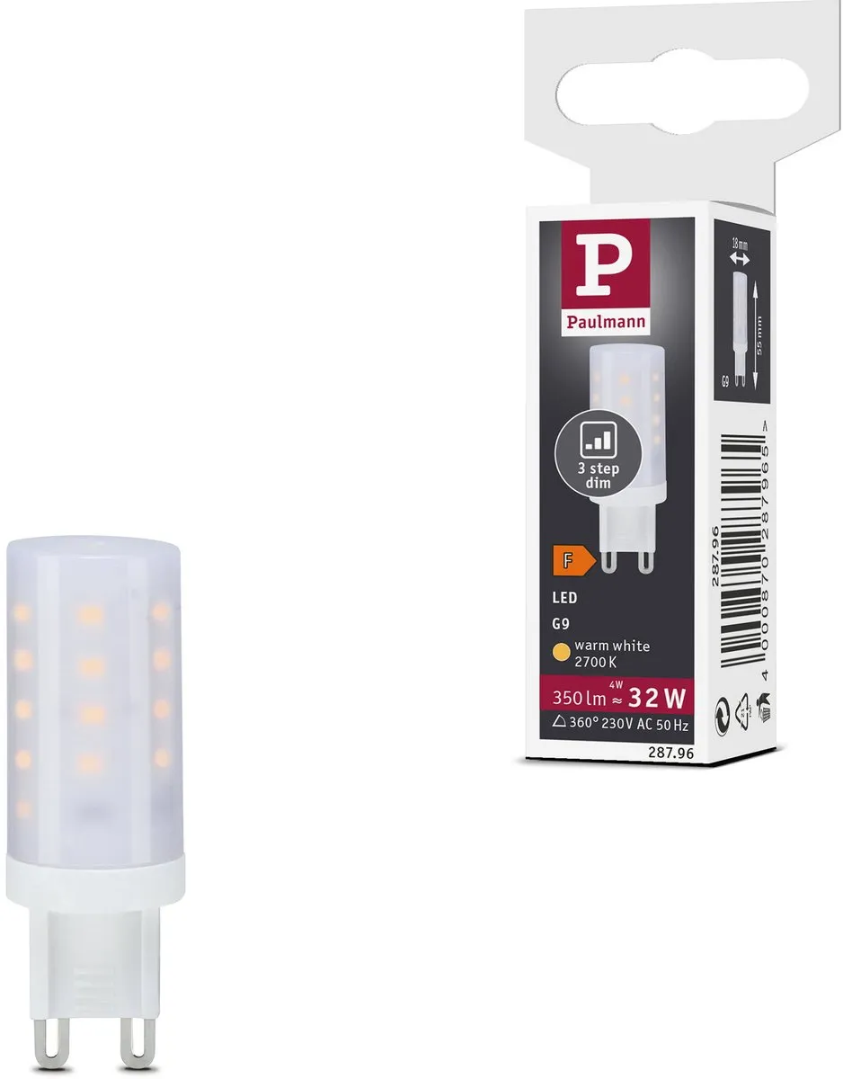 Paulmann LED Stiftfitting G9 Set 4W 350lm