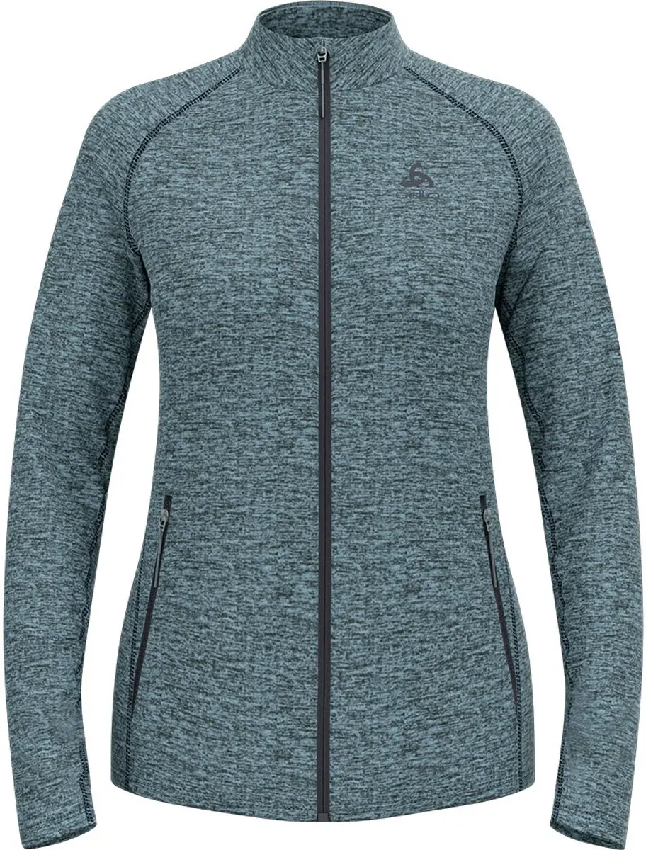 Odlo Tencia Fleece Met Volledige Rits Blauw XL Vrouw