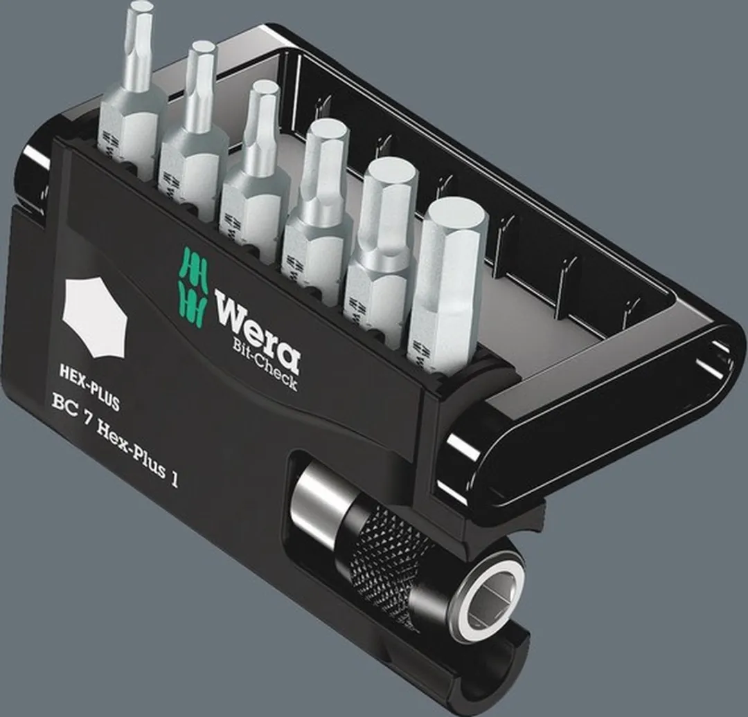 Wera 05056168001 Bit-Check 7-delig Hex-Plus Bitset - afbeelding 6 van 6