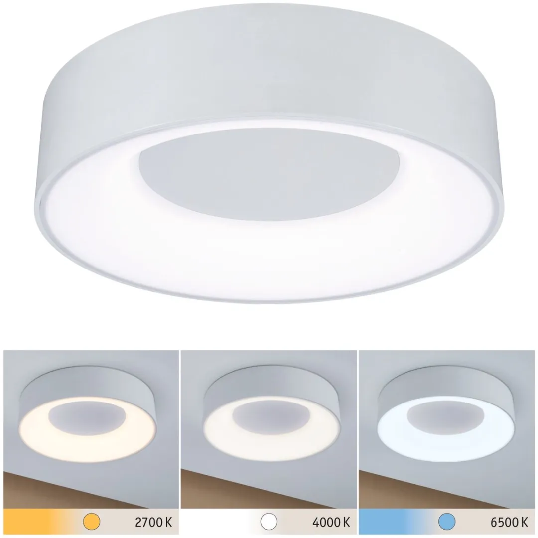 Paulmann Casca LED Plafondlamp IP44 1500lm - Wit