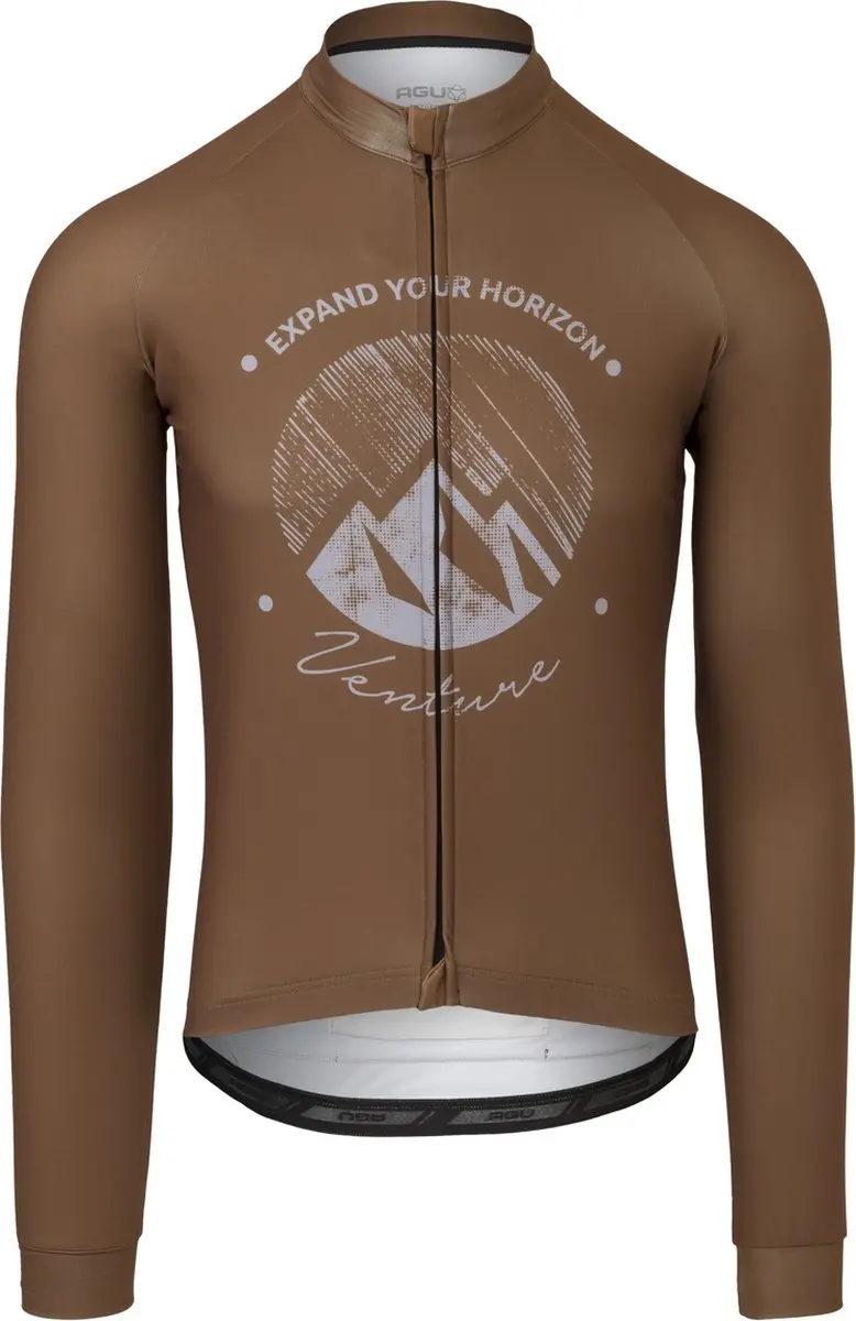 Gravel Fietsshirt Lange Mouwen Venture Heren