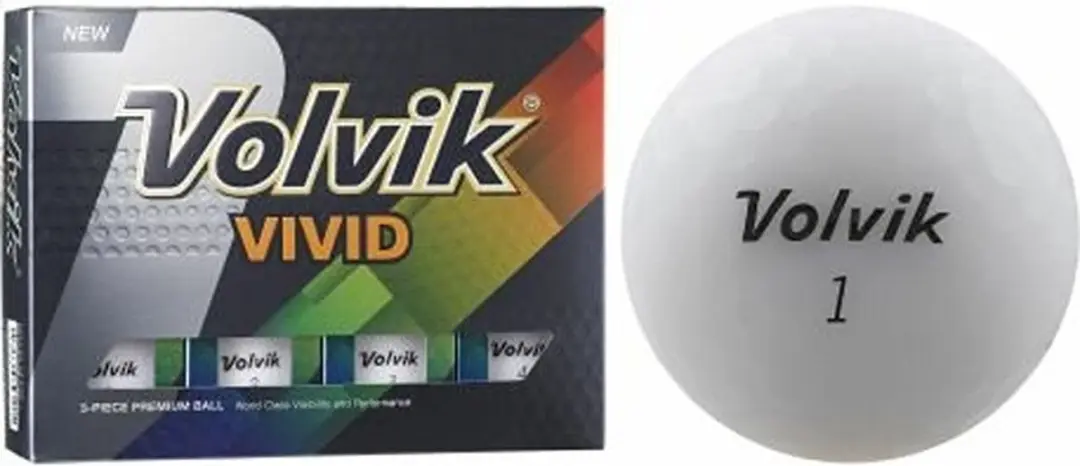 Volvik Vivid Golfballen Super Wit