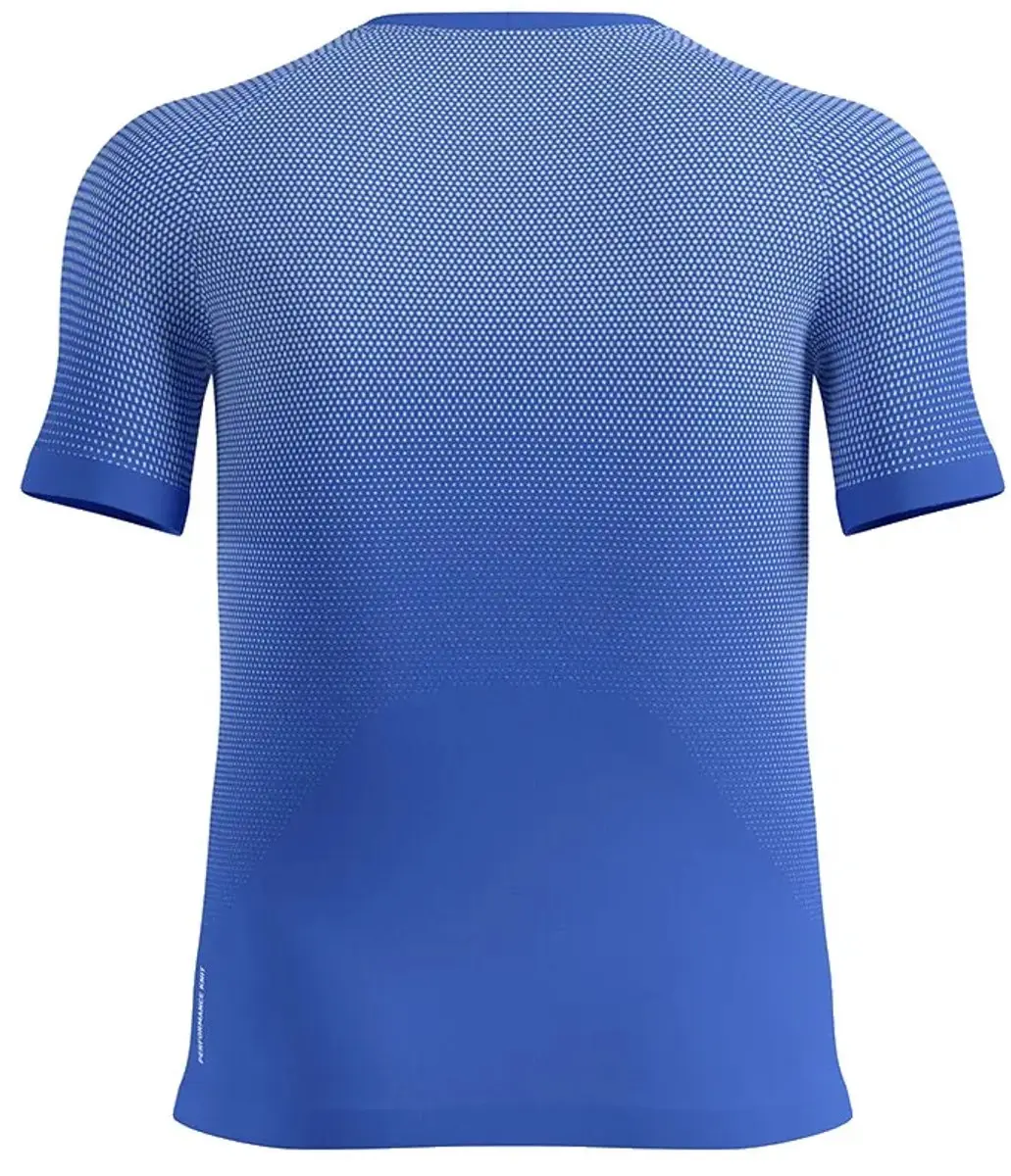 Odlo Performance Light Korte Mouwen Basislaag Blauw L Man