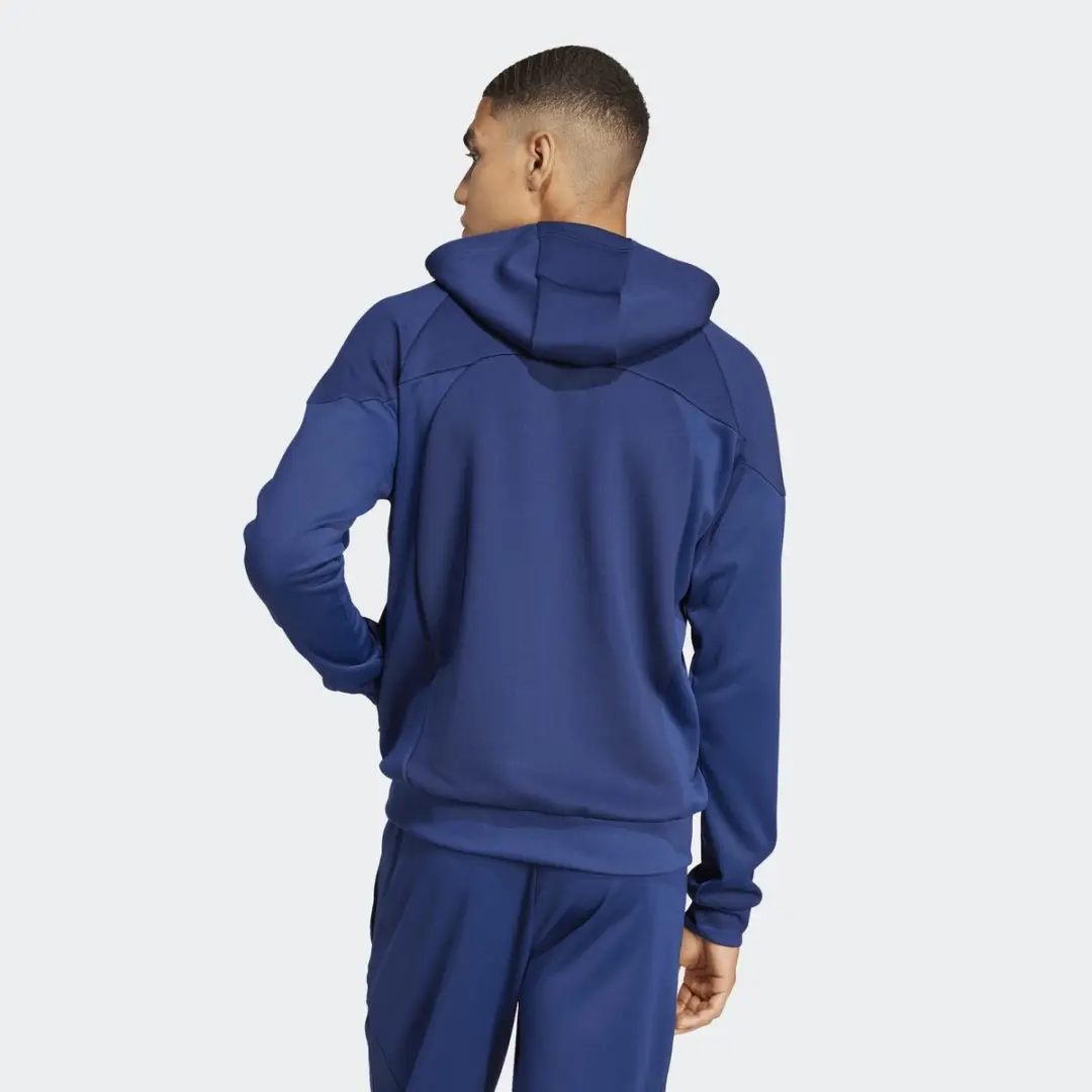 adidas Tiro 25 Full Zip Trainingsjack Heren - Blauw - afbeelding 3 van 6