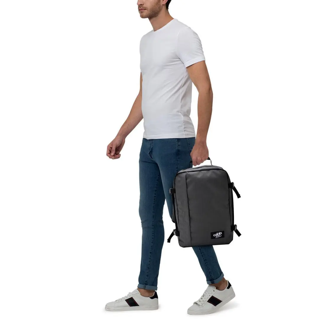 Cabin Zero Reistas / Weekendtas - 44 x 30 x 20 cm - 36 liter - Classic - Grijs - afbeelding 4 van 6