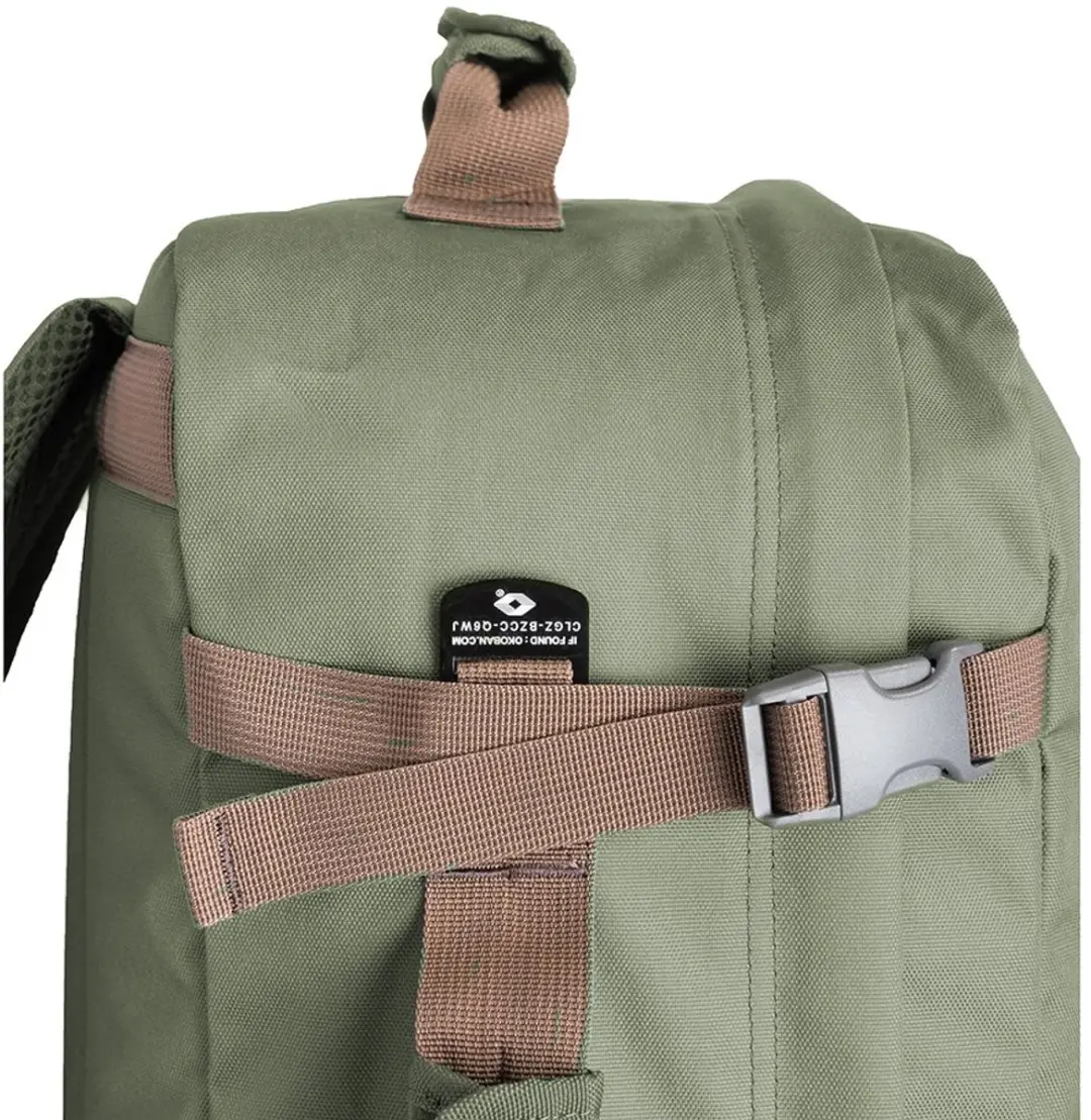 CabinZero Classic 36L Rugzak Groen - afbeelding 3 van 6