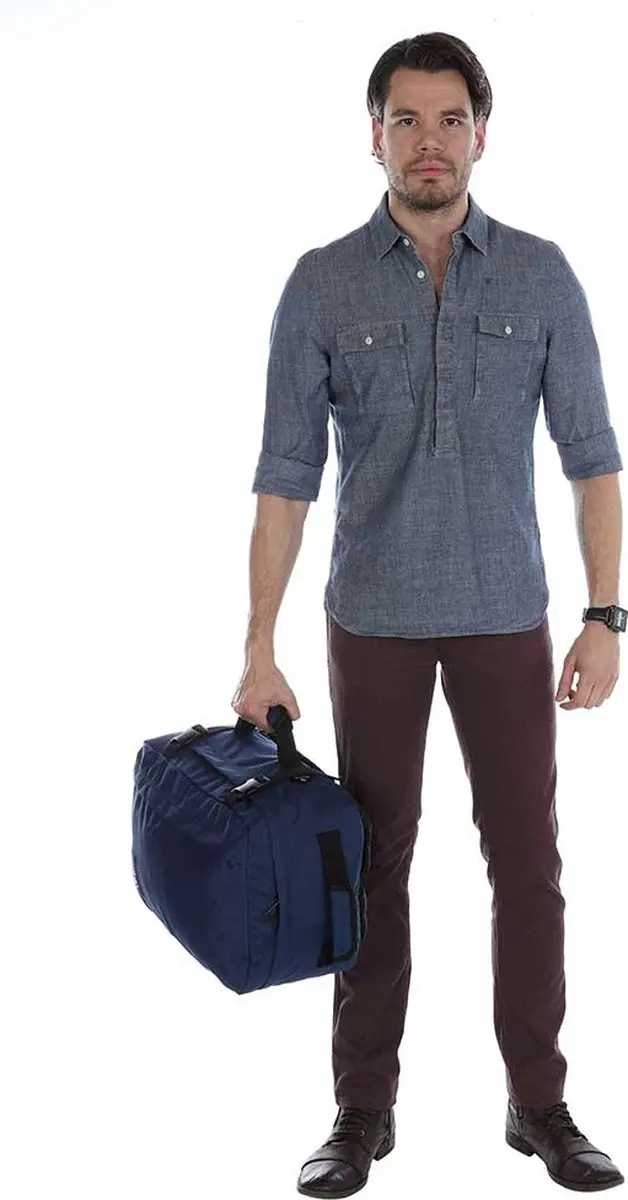 CabinZero Classic 36L Handbagage Rugzak - Blauw - afbeelding 6 van 6