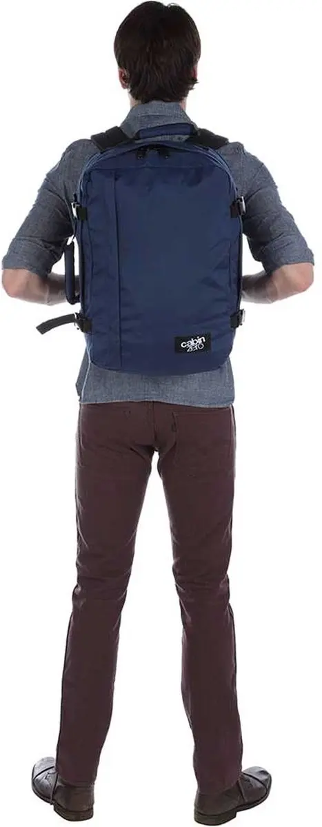 CabinZero Classic 36L Handbagage Rugzak - Blauw - afbeelding 5 van 6