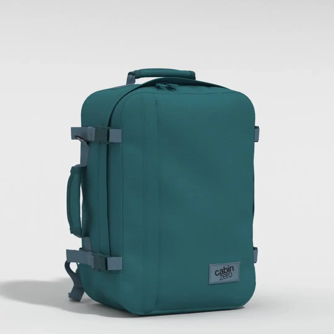 CabinZero Classic 36L Handbagage Rugzak - Blauw - afbeelding 6 van 6