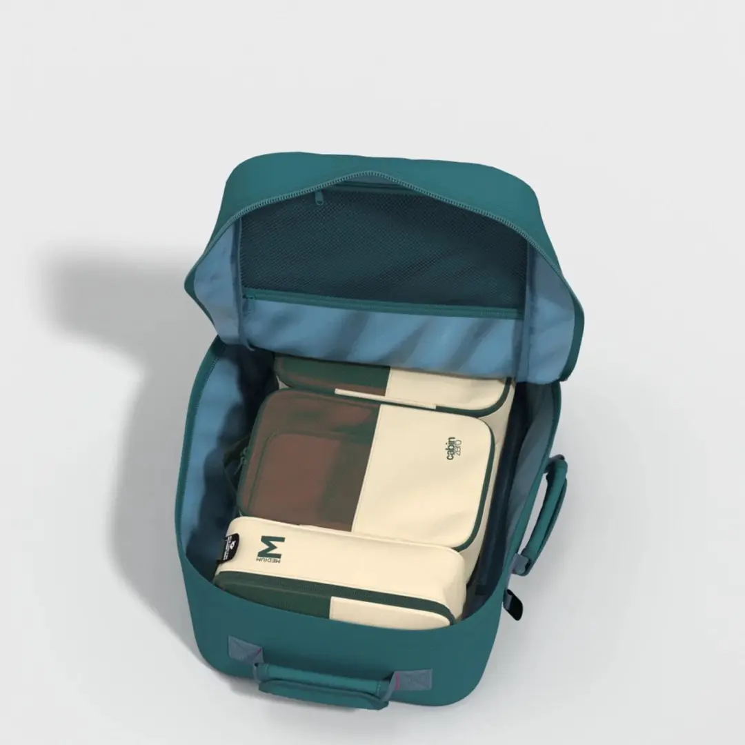 CabinZero Classic 36L Handbagage Rugzak - Blauw - afbeelding 5 van 6