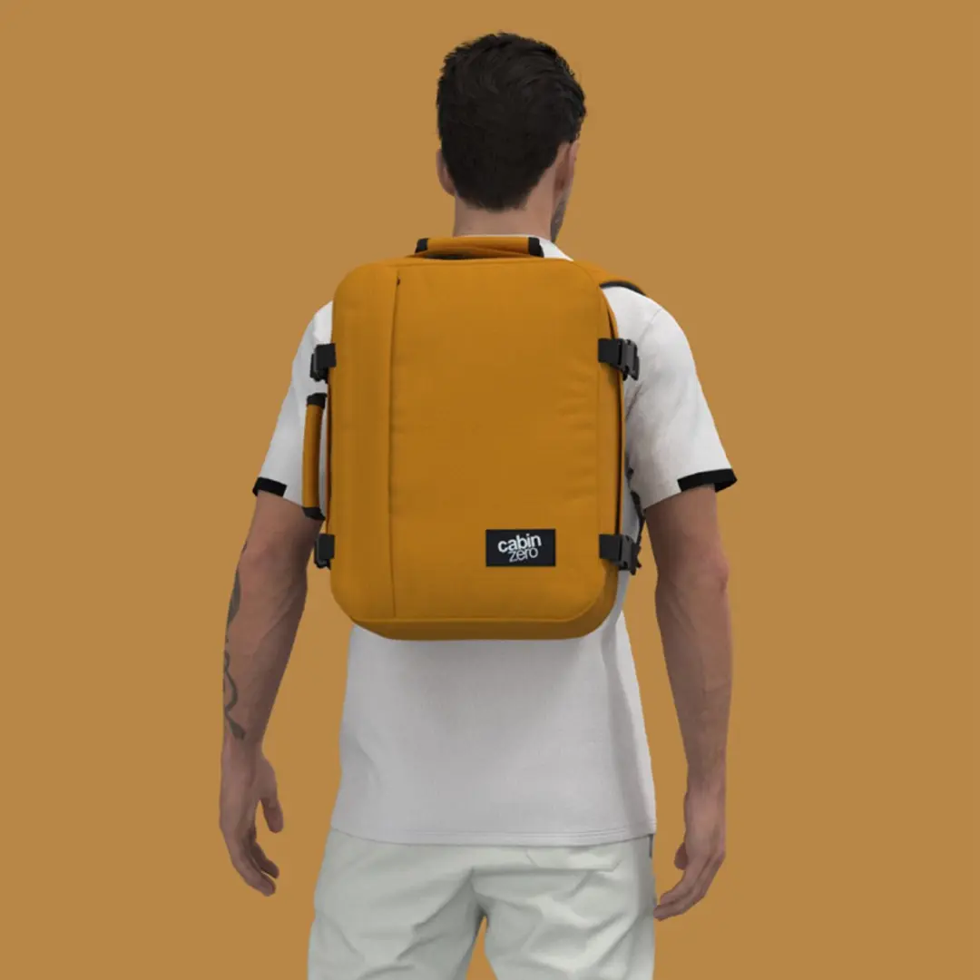 Cabinzero Classic 28L Rugzak - Oranje - afbeelding 3 van 6