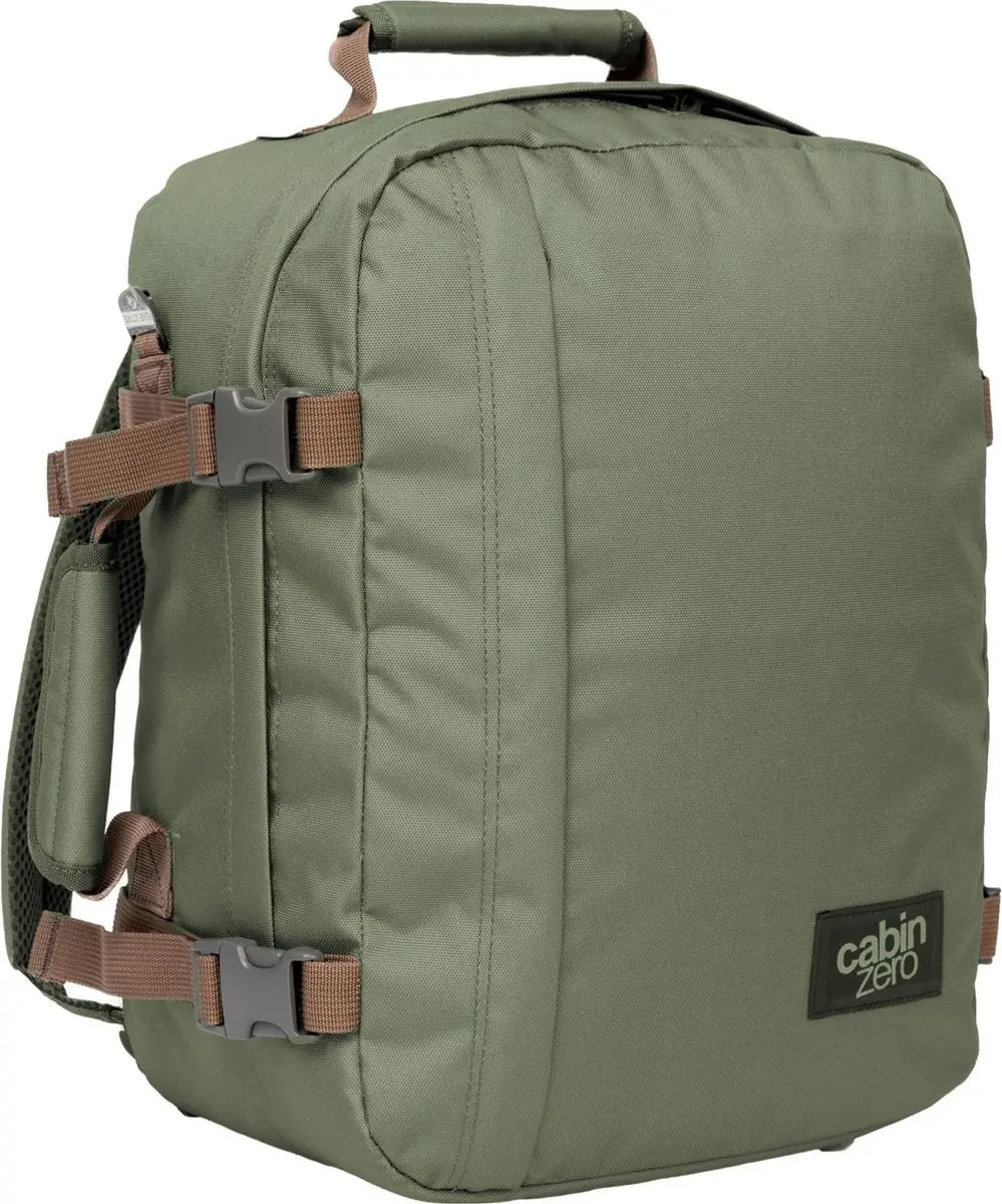 CabinZero Classic 28L Rugzak Groen - afbeelding 2 van 6