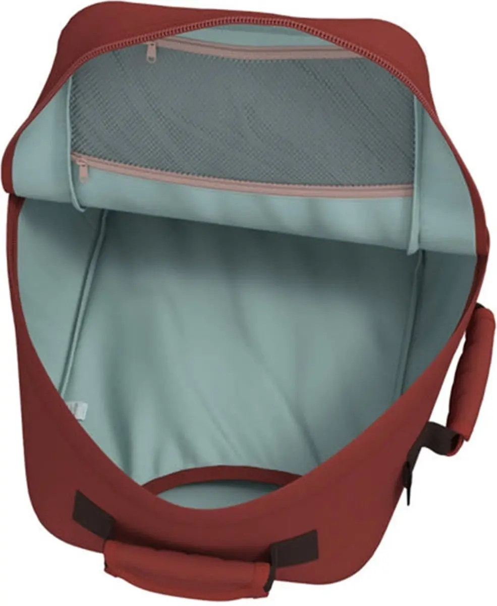 CabinZero Classic 28L Ultra Light Rugzak - Sangria Red - afbeelding 6 van 6